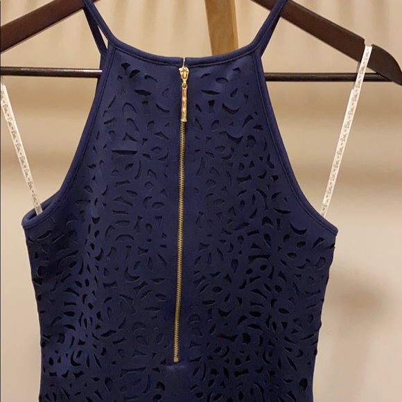 Lilly Pulitzer Navy dress - Picture 4 of 10
